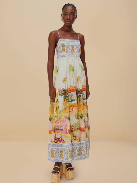 Multicolor Aracati Maxi Dress