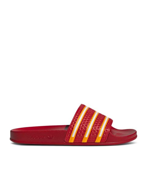 ADILETTE SLIDE 'TEAM POWER RED COLLEGE GOLD'