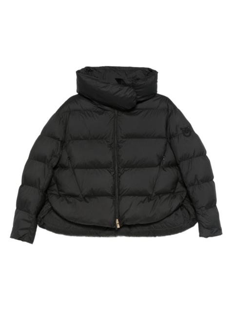 quilted high-neck jacket