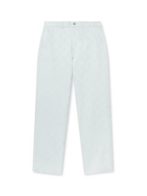 Cotton Monogram Workwear Trousers | Casablanca Paris