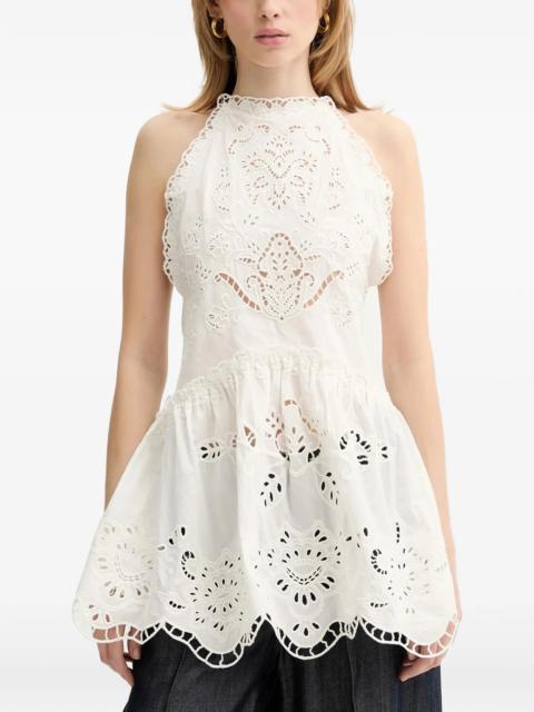 Farm Rio Embroidered Blouse