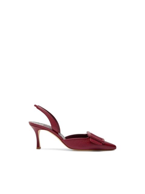 Mayslibi buckle-detail heeled pumps