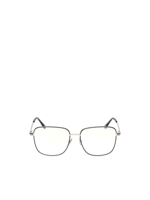 rectangle metal glasses