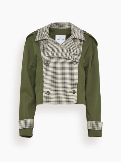 Walton Jacket in Army Check Multi