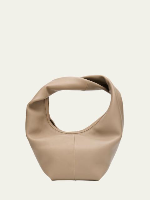 Yela Twisted Leather Shoulder Bag