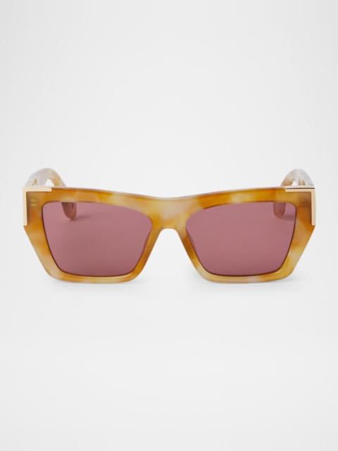 Hollywood Cat-Eye Acetate Sunglasses