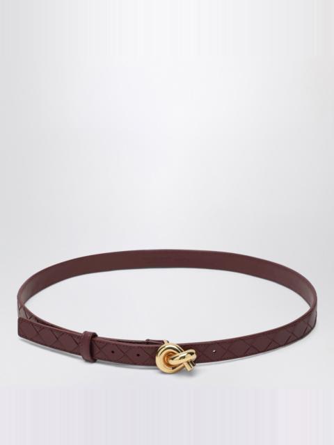 Knot Barolo Intrecciato belt