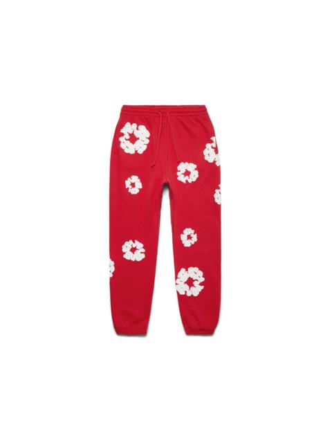 Denim Tears Cotton Wreath Sweatpant Red