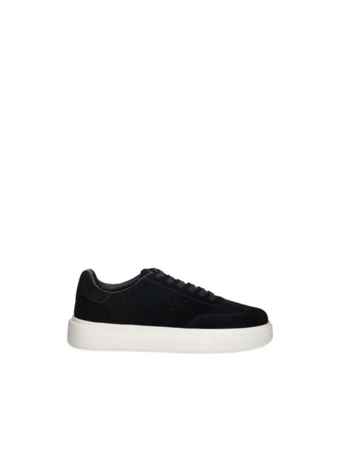 suede lace-up sneakers