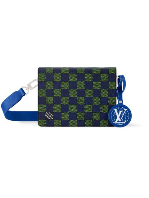 Louis Vuitton Book Messenger Damier Heritage Blue/Green