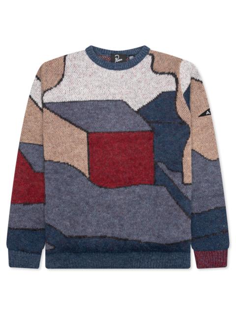 YOUR STREET KNITTED PULLOVER - BLUE