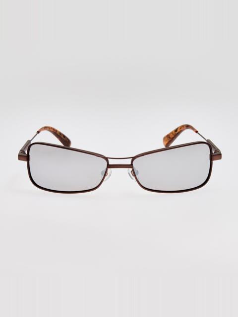 Statzione Sunglasses in Matt Brown