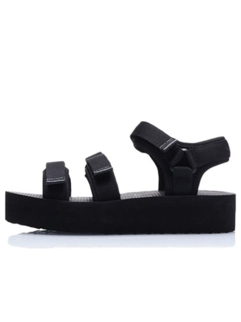 (WMNS) Li-Ning Two Straps Sandal 'Black' AGUP008-2