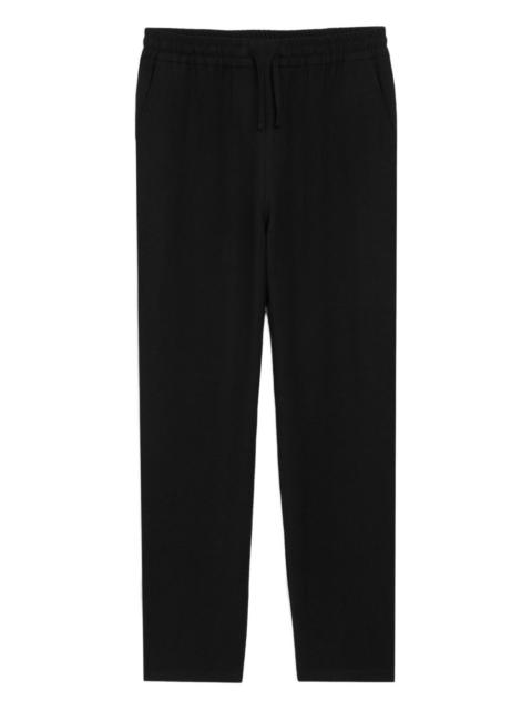 elasticated waist drawstring trousers