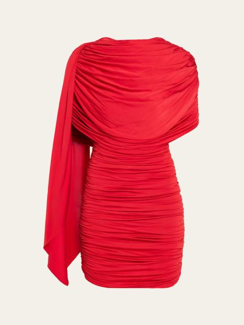 Scorpio Ruched Bodycon Mini Dress