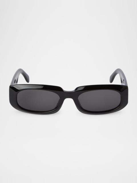 Noah Oval Acetate Sunglasses