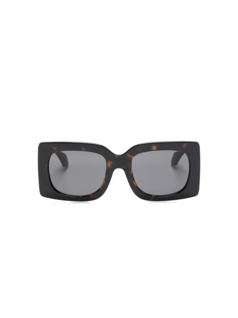 square-frame sunglasses