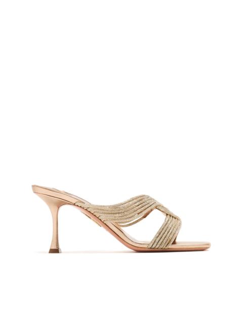 Gatsby 75mm embellished mules