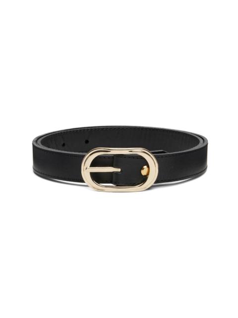 Black Gold Buckle Belt