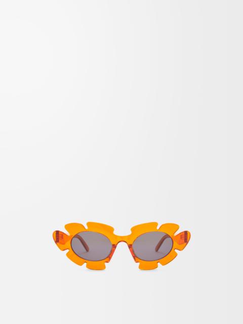 Flower sunglasses in injected nylon