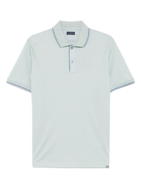 cotton piqué polo shirt