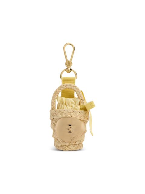 bucket-bag-charm keyring