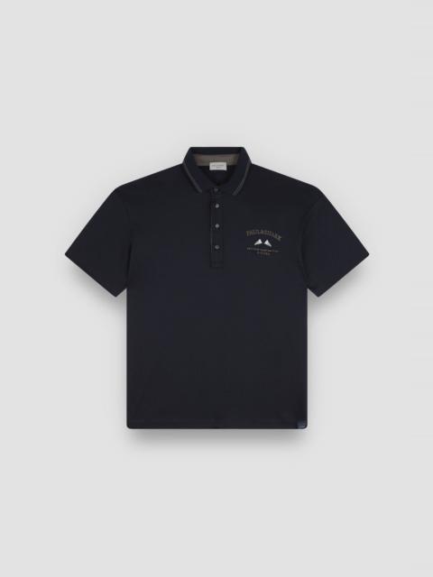 X-SOFT INTERLOCK COTTON POLO SHIRT WITH EMBROIDERY