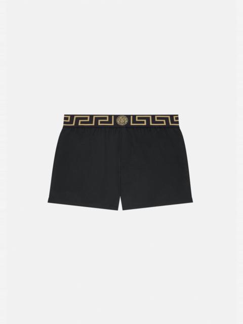 Greca Border Short Swim Shorts