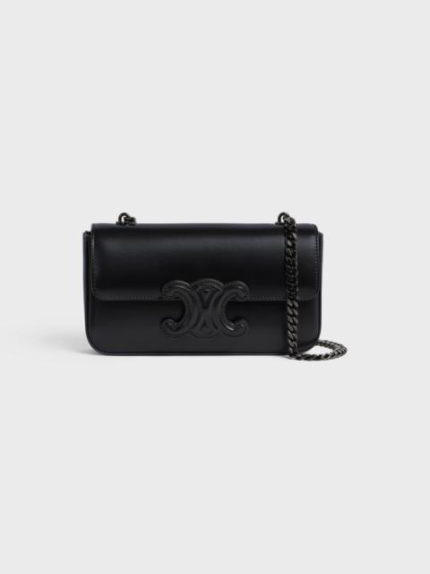 CHAIN SHOULDER BAG CUIR TRIOMPHE in shiny calfskin