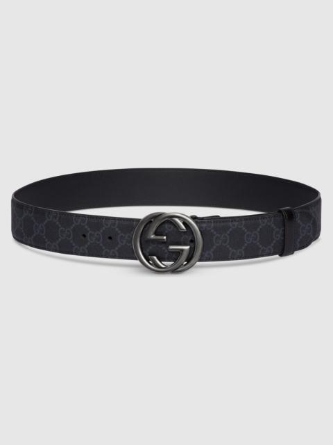 GG belt with Interlocking G buckle