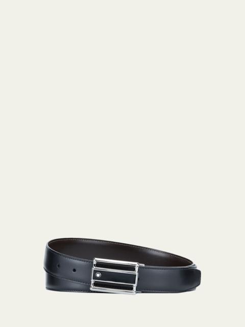 Men's Reversible Cut-To-Size Business Belt