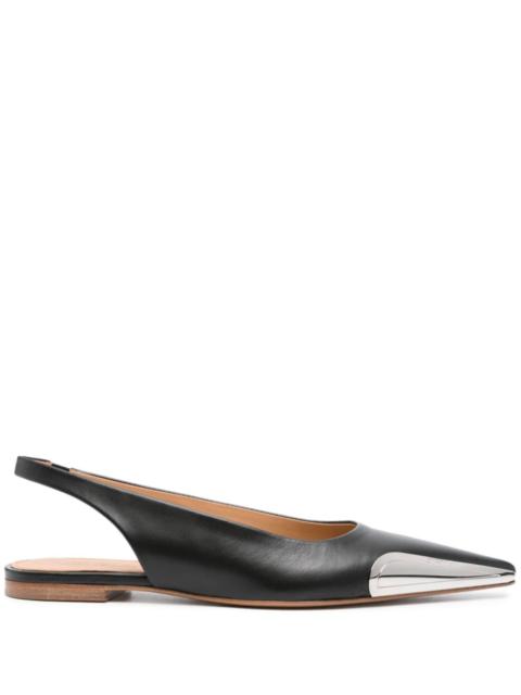 Allenframe leather ballerina shoes
