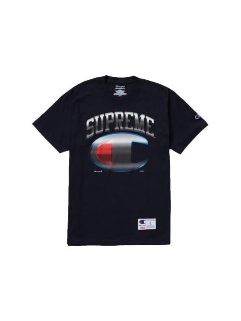 Supreme Champion Chrome S/S Top Navy