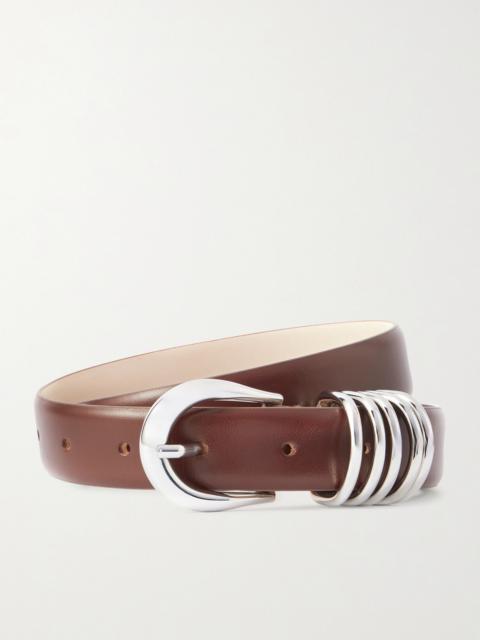 Hollyhock Leather Belt
