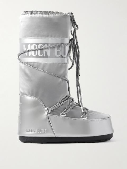 Icon Glance Metallic Shell And Pvc Snow Boots