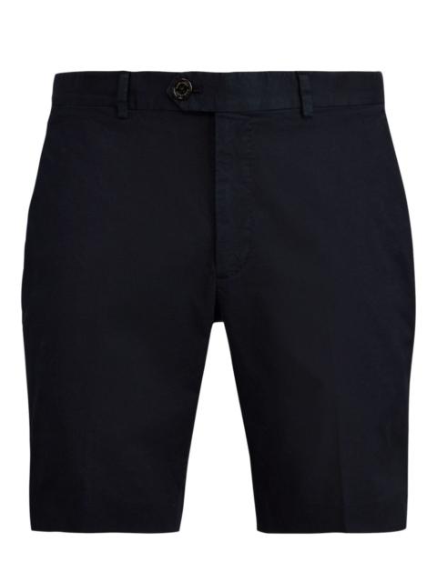 slim-cut chino shorts