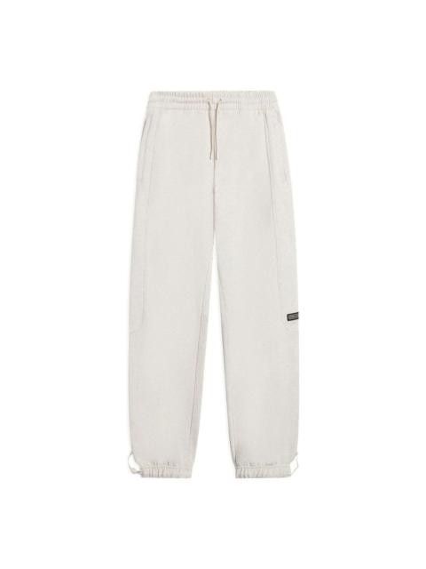 Li-Ning BadFive Knit Sweatpants 'Light Grey' AKLS643-1