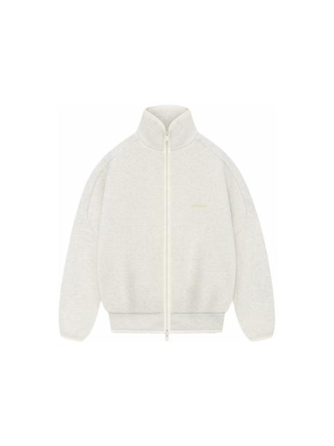 Fear of God Athletics Heavy Fleece Track Jacket Oatmeal Heather