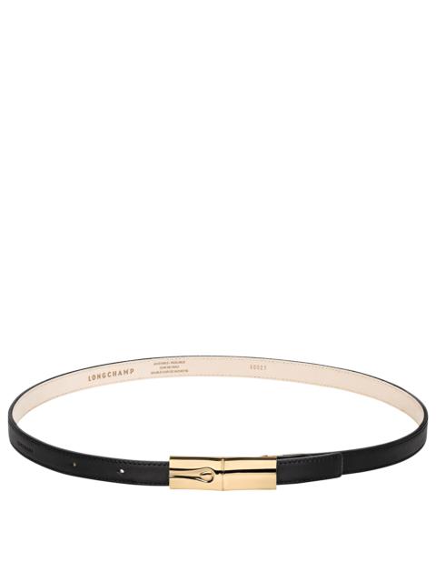 Le Roseau Ladies' belt Black - Leather