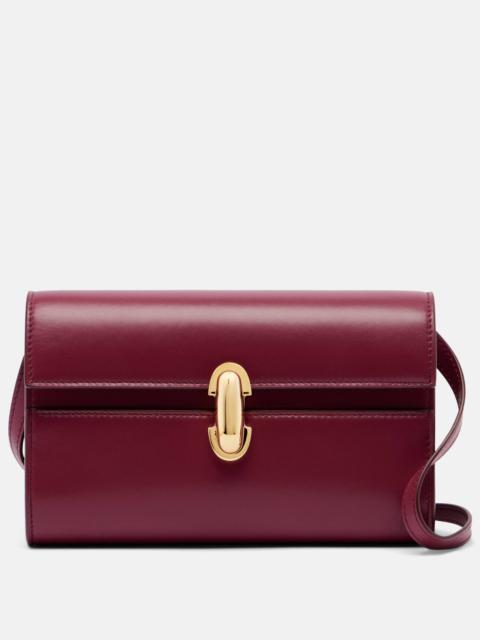 Symmetry Mini leather crossbody bag