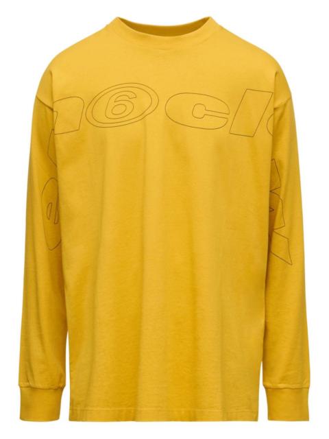 graphic-print long-sleeve T-shirt