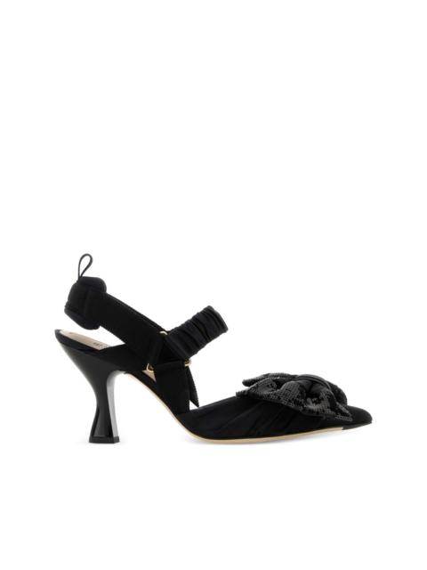 Colibri bow-detail heeled pumps