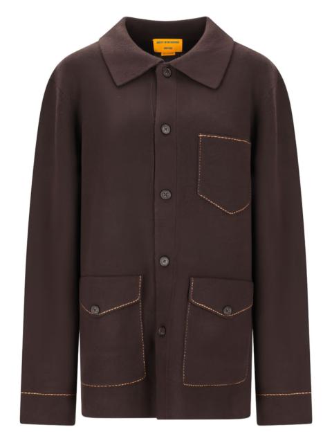 buttoned pocket jacket