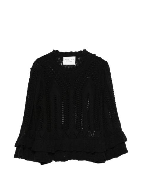 Norma ruffled sweater
