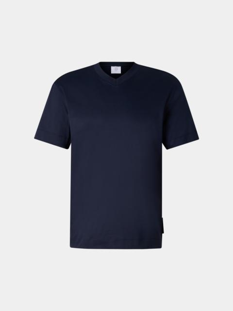 T-shirt Tiam in Navy blue