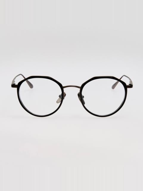 Cesar Optical in Matt Black Nickel