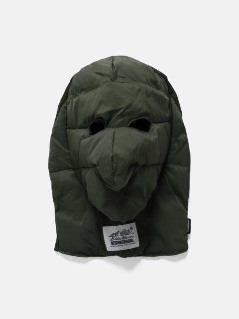 x Eddie Bauer Down Face Mask Olive Drab