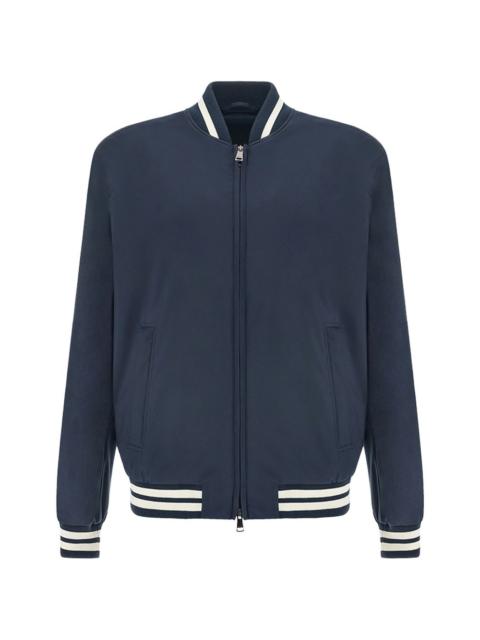 Typhoon zip fastening bomber jacket