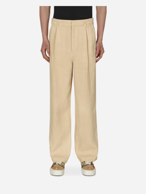 Washi Duck Canvas Pants Beige