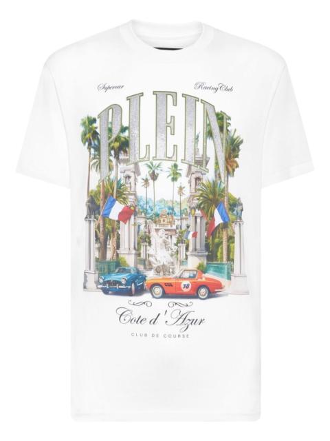 Club De Course-print T-shirt